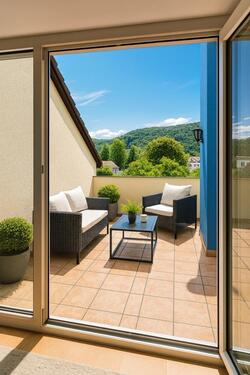 Foto - Großzügige 5 Zimmer-Maisonette-DG-Wohnung mit Balkon