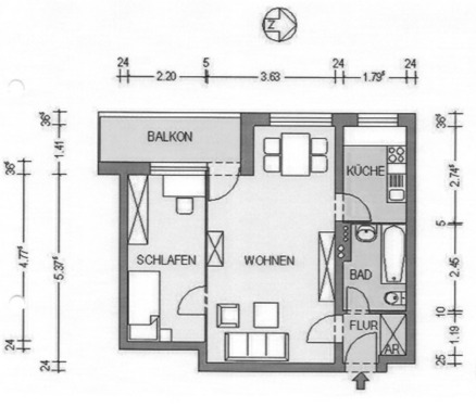 Foto - Etagenwohnung in Berlin zum Kaufen