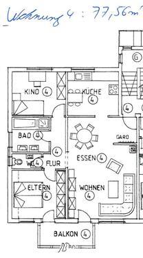Foto - Wohnung in Neudorf zu vermieten - 3ZKB