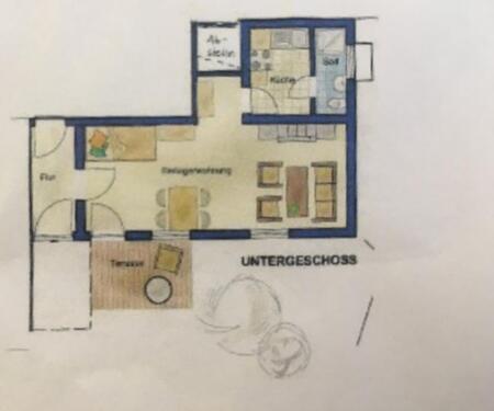 Foto - 1 Zimmer Etagenwohnung in Berg