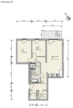 Foto - Etagenwohnung in Wolfsburg