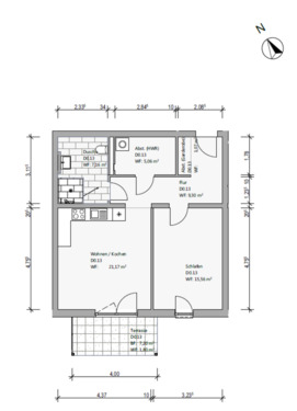 Foto - 2 Zimmer Neubauwohnung zur Miete in Wolfsburg -WBS erforderlich
