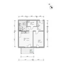 2 Zimmer Neubauwohnung zur Miete in Wolfsburg -WBS erforderlich