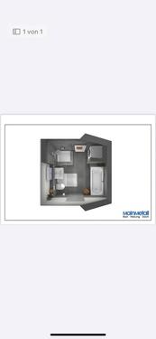 Foto - Dachgeschoßwohnung in Großwallstadt zur Miete