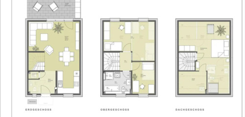 Foto - 4-Zimmer RHH KFW 40 mit Terrasse und Garten