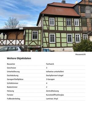 Foto - 5 Zimmer Doppelhaushälfte zum Kaufen in Osterwieck