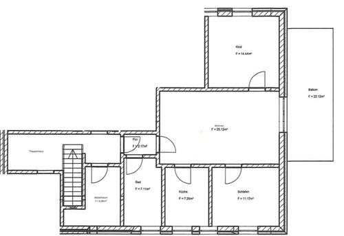 Foto - Zu vermieten steht eine 3-ZKB Wohnung in Dissen (Erpen)