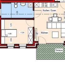 42 m² Wohnung in Kranenburg zu vermieten - WBS benötigt