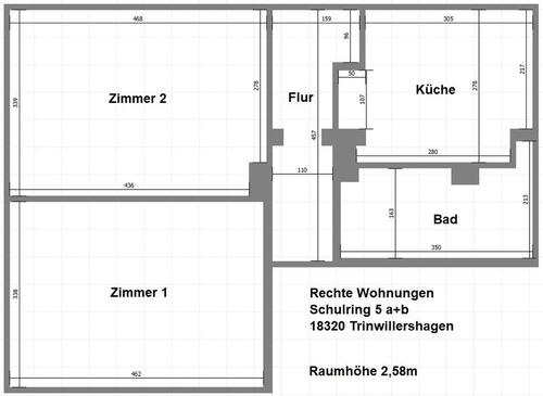 Foto - Etagenwohnung zur Miete in Ahrenshagen-Daskow