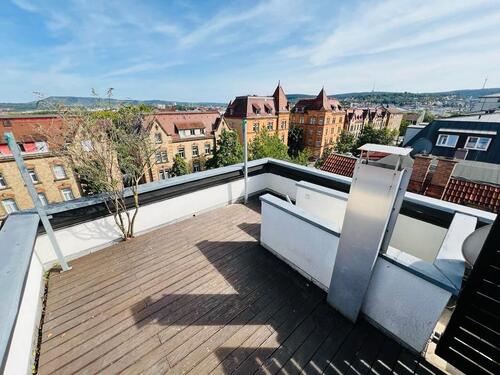 Foto - Penthouse mit Dachterrasse (2 Zi., EBK, modernisiert)