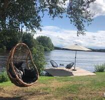 Haus am Wasser, frei 11.-18.April, Angeln-Kajaks-Boot-Steg-Kamin - Großefehn