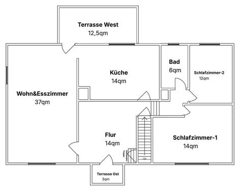 Foto - Große, frisch sanierte 6‑Zimmer‑Duplex‑Wohnung in ruhiger Lage