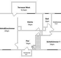 Große, frisch sanierte 6‑Zimmer‑Duplex‑Wohnung in ruhiger Lage - Felsberg