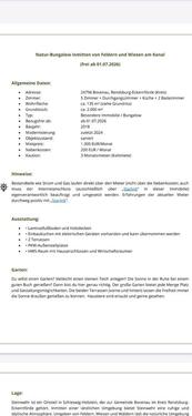 Foto - Bungalow in Bredenbek zur Miete