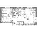 Foto - KfW 40+ Neubauwohnung W3 (62 m²) – Terrasse, Küche, Stellplatz