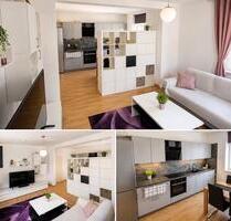 Schöne 2 Zimmer Wohnung - mit Stellplatz und Einbauküche - Sonneberg