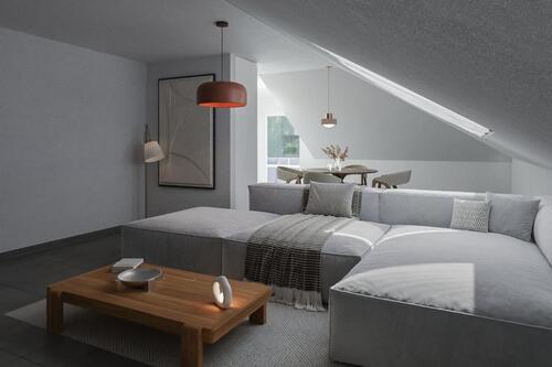 Foto - Helle, große Dachgeschosswohnung mit Balkon
