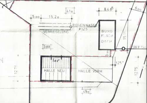 Foto - Gewerbehalle mit Büro, Außenlager und top Verkehrsanbindung