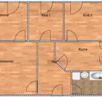 Vierraumwohnung; 4 Zimmer Wohnung; Wohnung - Hildburghausen