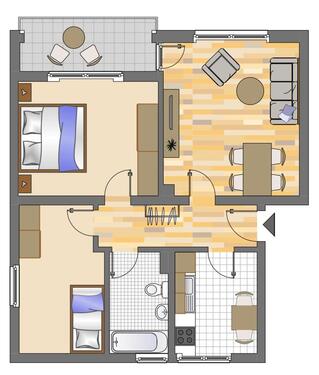 Foto - 3-Zimmer-Wohnung in Gelsenkirchen Hassel