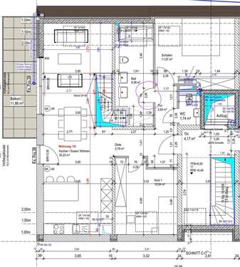 Foto - Wohnung - 110 qm - EBK - Vollmöbliert - Stellplätze - Haustiere
