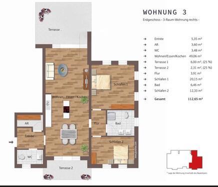 Foto - Etagenwohnung zur Miete in Mülheim an der Ruhr