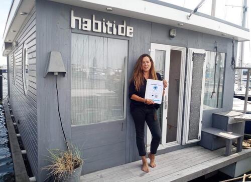 Foto - Natur Urlaub Designer Hausboot HABITIDE Unikat OstseeFjord Schlei