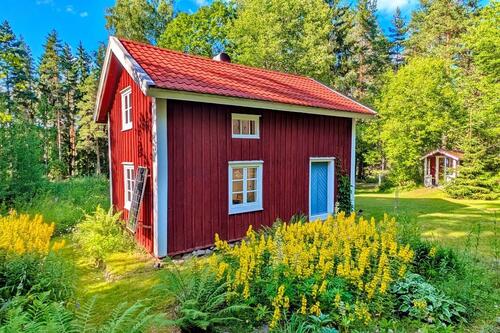Foto - Typisch rot-weiße Ferienidylle 'Björkhorva', ☀️ Småland, Schweden