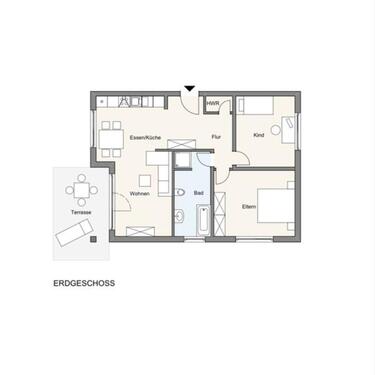 Foto - 3 Zimmer Etagenwohnung zur Miete in Immenhausen