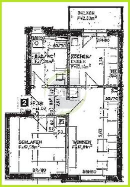 Foto - Etagenwohnung zur Miete in Zwickau