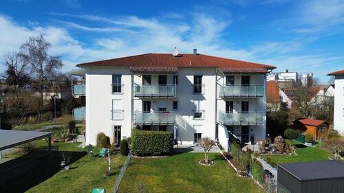 Foto - Barrierefrei wohnen in Neuburg: Teilmöblierte 2-Zimmer-Wohnung mit Hauswirtschaftsraum (ca. 6 m²)