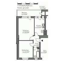 2-Zimmerwohnung mit EBK und Balkon in Treptower Park - Berlin Treptow-Köpenick