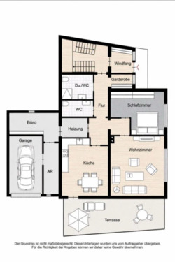 Foto - Großzügige 3-Zimmer-Wohnung mit Terrasse, Garage & Stellplatz
