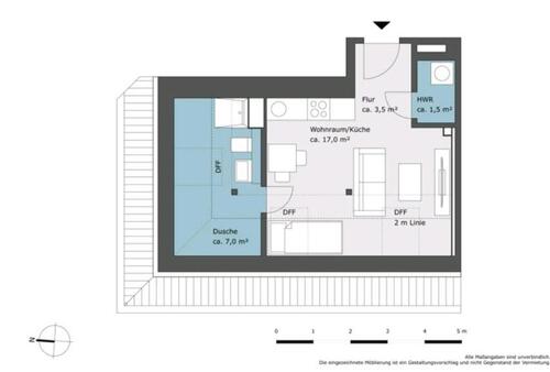 Foto - 1 Zimmer Etagenwohnung zur Miete in Dresden