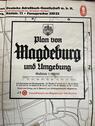Foto - Magdeburg historischer Stadtplan 1935 Rechtsanwalts Kanzelei Büro