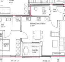 schöne helle und geräumige Wohnung - Ahaus