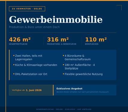 Foto - Ihre neue Gewerbeimmobilie - vielseitig nutzbar