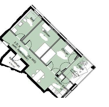 Foto - Etagenwohnung in Darmstadt