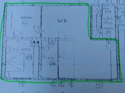 Foto - Wohnung 2,5 - 3 Zimmer BS Nord - 700,00 EUR Kaltmiete,