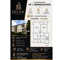 Zu verkaufen 3 Zimmer Wohnung in Frankfurt Griesheim - Offenbach am Main Bieberer Berg