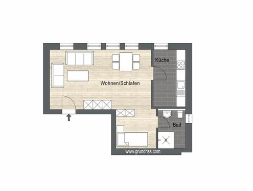 Foto - Etagenwohnung zur Miete in Leer (Ostfriesland)