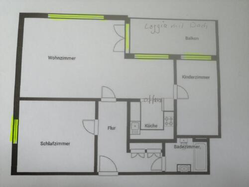 Foto - 3 Zimmer Etagenwohnung zum Kaufen in Obertshausen