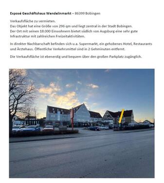 Foto - Gewerbe zu vermieten - Bobingen - Büro, Laden, Fitness, Massage
