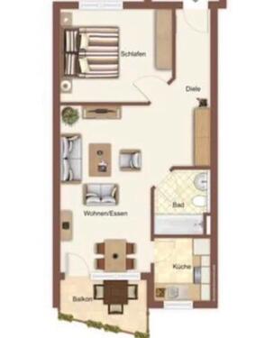 Foto - 2 Zimmer Etagenwohnung zum Kaufen in Welzheim
