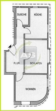 Foto - Etagenwohnung zur Miete in Zwickau