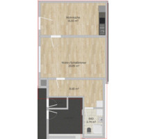 Sanierte 2-Raum-Wohnung – Ideal für Pendler - Boizenburg/Elbe