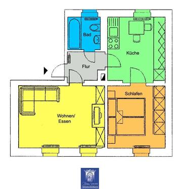 Foto - 2 Zimmer Erdgeschoßwohnung zur Miete in Freital
