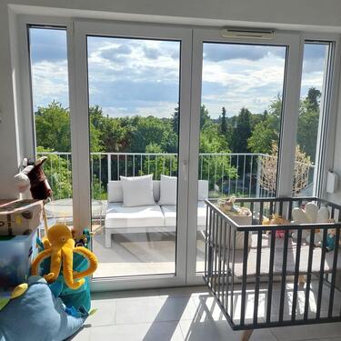 Foto - Dachgeschosswohnung mit Südbalkon in ruhiger Lage