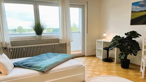 Foto - Helles Apartment 1-Zimmer-Wohnung, möbliert Balkon zentrale Lage