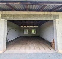 kleine KfZ-Halle Doppelgarage mit Strom - Steinau an der Straße
